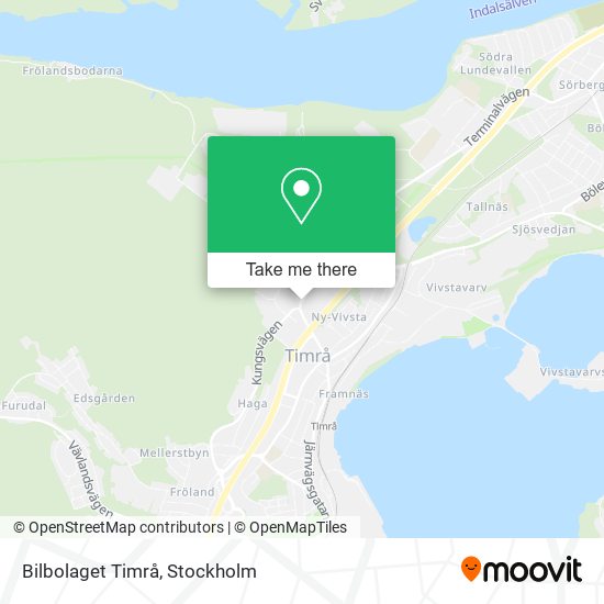 Bilbolaget Timrå map