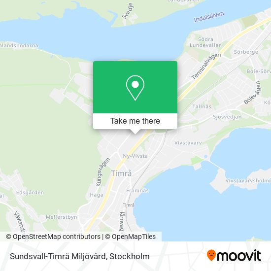 Sundsvall-Timrå Miljövård map