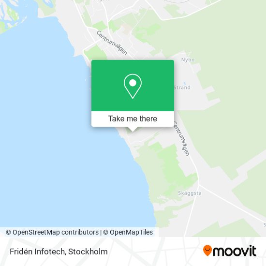 Fridén Infotech map
