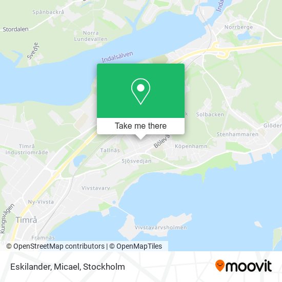 Eskilander, Micael map