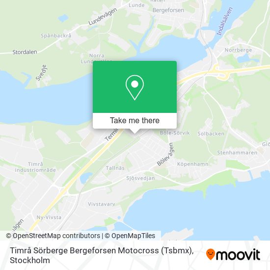 Timrå Sörberge Bergeforsen Motocross (Tsbmx) map