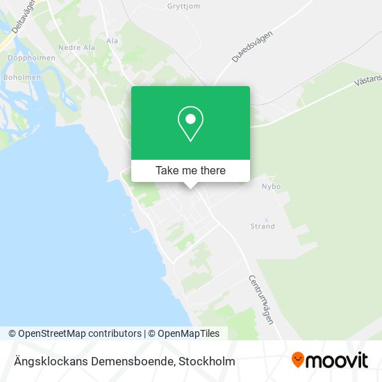 Ängsklockans Demensboende map