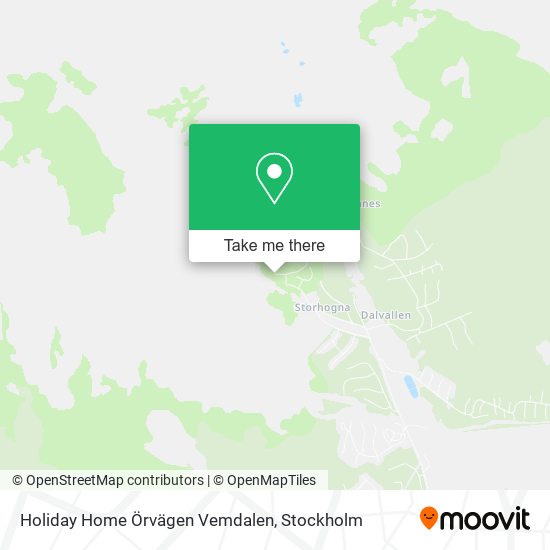 Holiday Home Örvägen Vemdalen map