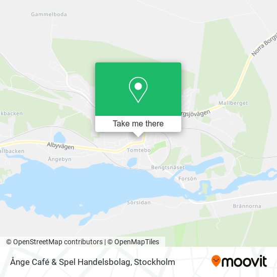 Ånge Café & Spel Handelsbolag map