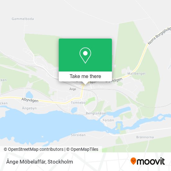 Ånge Möbelaffär map