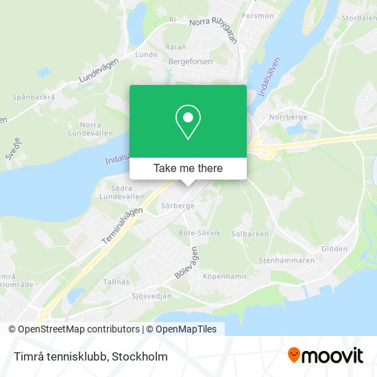 Timrå tennisklubb map