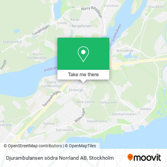 Djurambulansen södra Norrland AB map