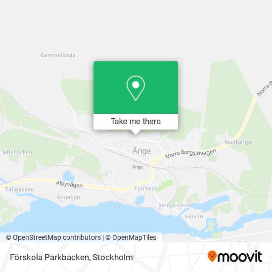 Förskola Parkbacken map