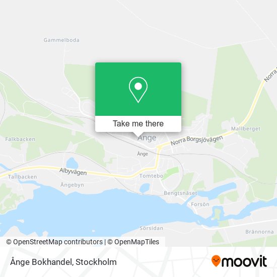 Ånge Bokhandel map
