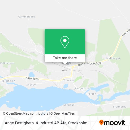 Ånge Fastighets- & Industri AB Åfa map