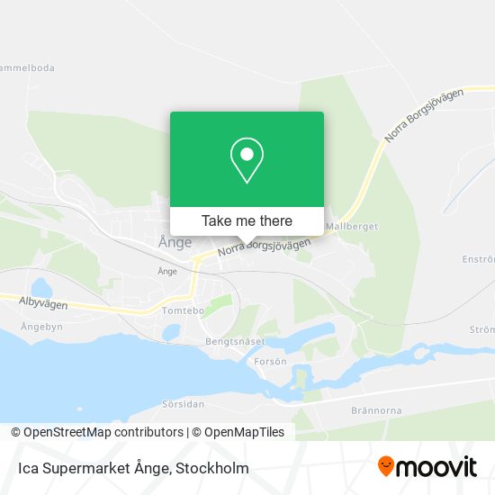 Ica Supermarket Ånge map