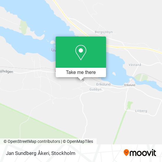 Jan Sundberg Åkeri map