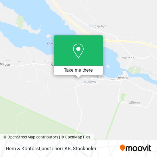 Hem & Kontorstjänst i norr AB map