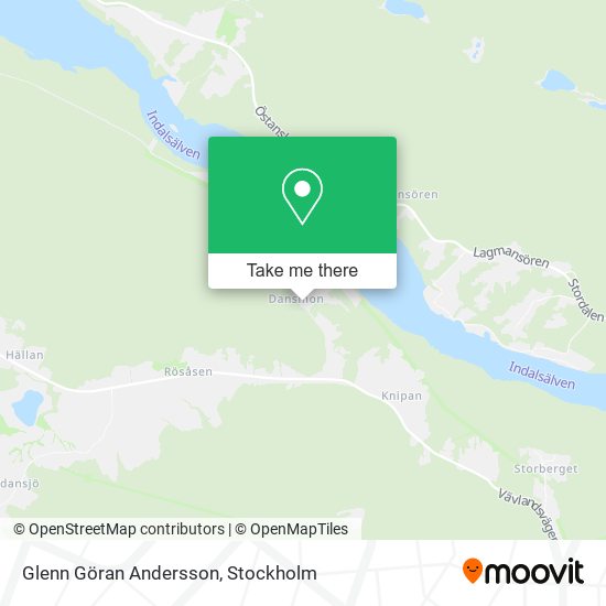 Glenn Göran Andersson map