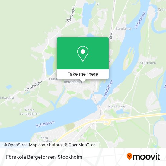 Förskola Bergeforsen map