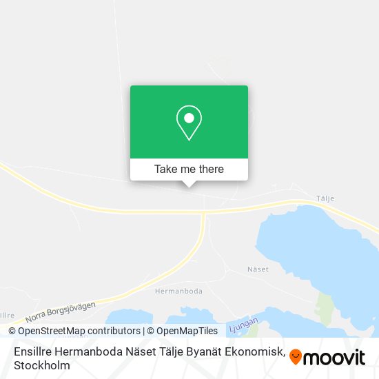 Ensillre Hermanboda Näset Tälje Byanät Ekonomisk map