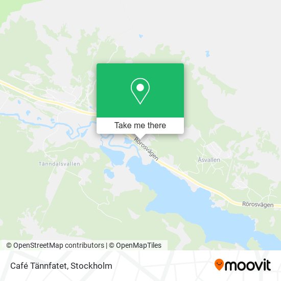 Café Tännfatet map