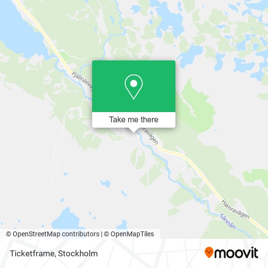 Ticketframe map