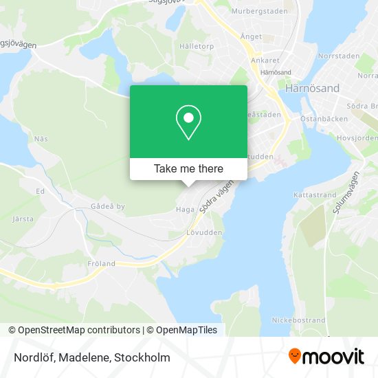 Nordlöf, Madelene map