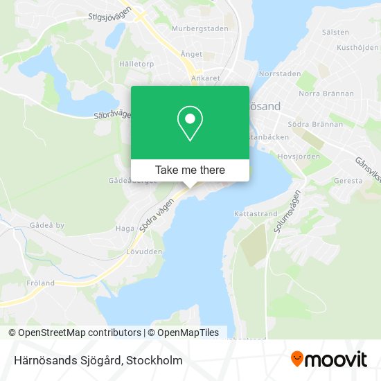 Härnösands Sjögård map