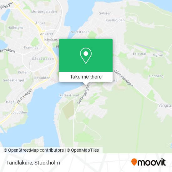 Tandläkare map