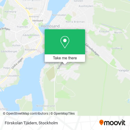 Förskolan Tjädern map