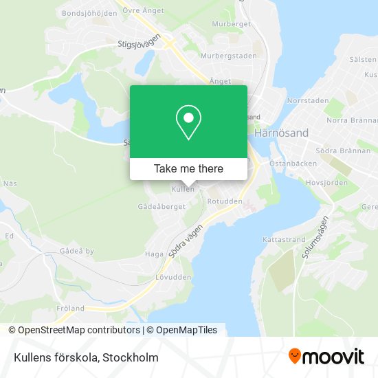 Kullens förskola map