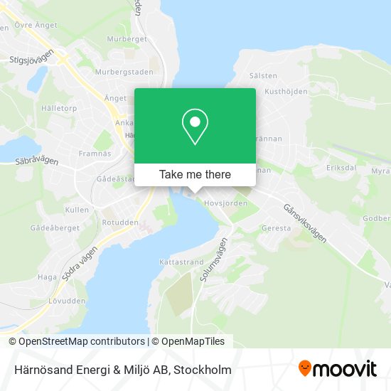 Härnösand Energi & Miljö AB map