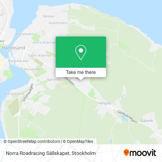 Norra Roadracing Sällskapet map
