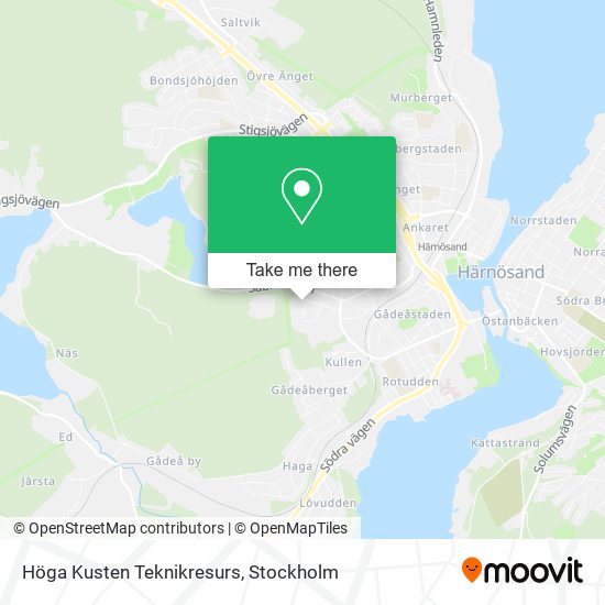 Höga Kusten Teknikresurs map