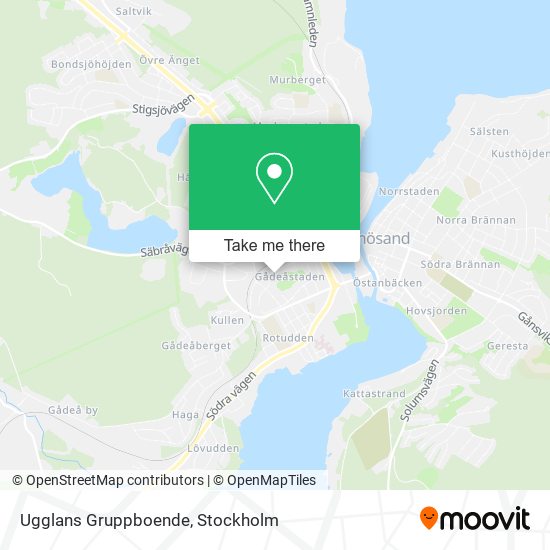 Ugglans Gruppboende map