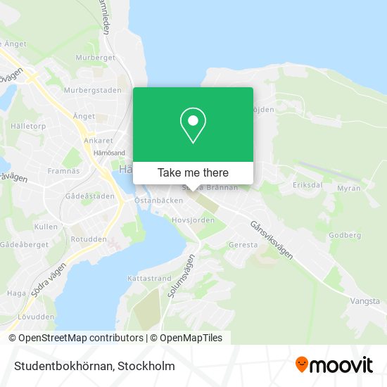 Studentbokhörnan map