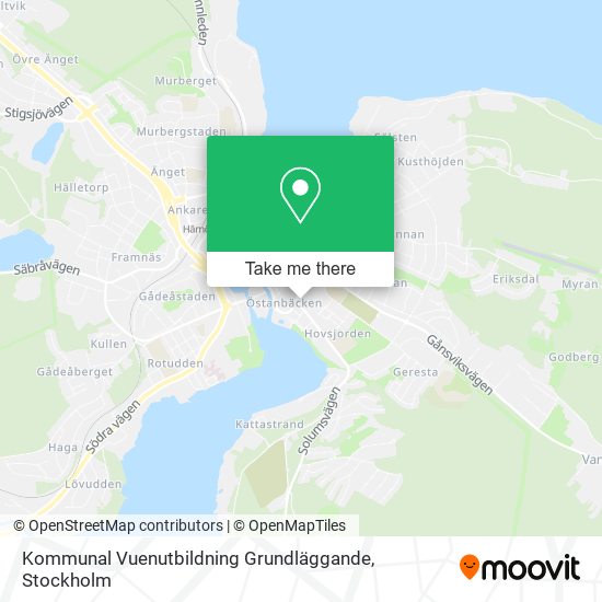 Kommunal Vuenutbildning Grundläggande map