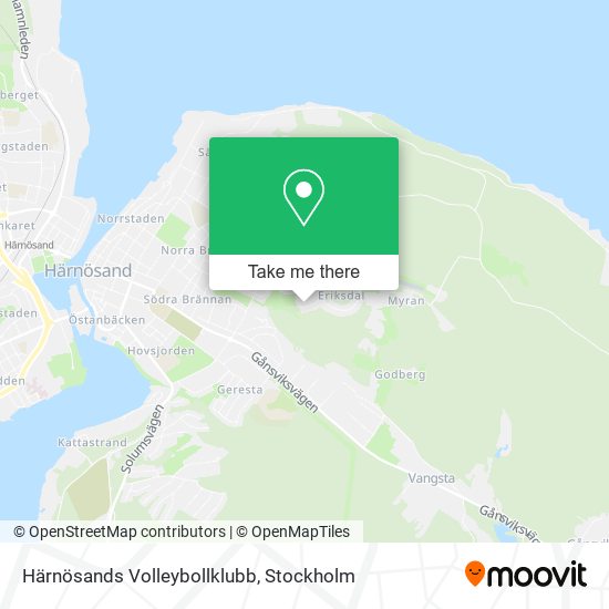 Härnösands Volleybollklubb map