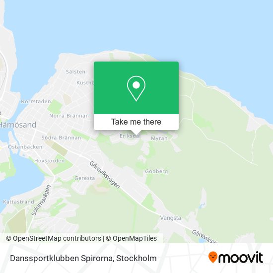 Danssportklubben Spirorna map