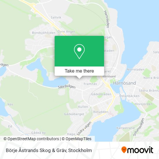 Börje Åstrands Skog & Gräv map