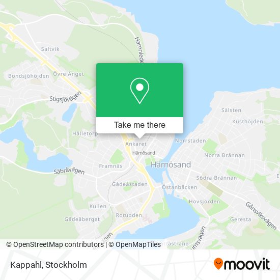 Kappahl map