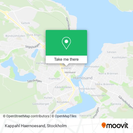 Kappahl Haernoesand map