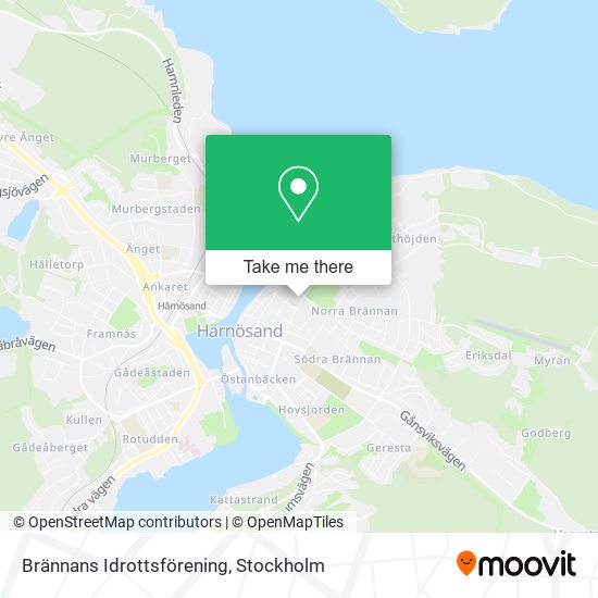 Brännans Idrottsförening map