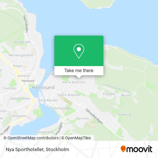 Nya Sporthotellet map