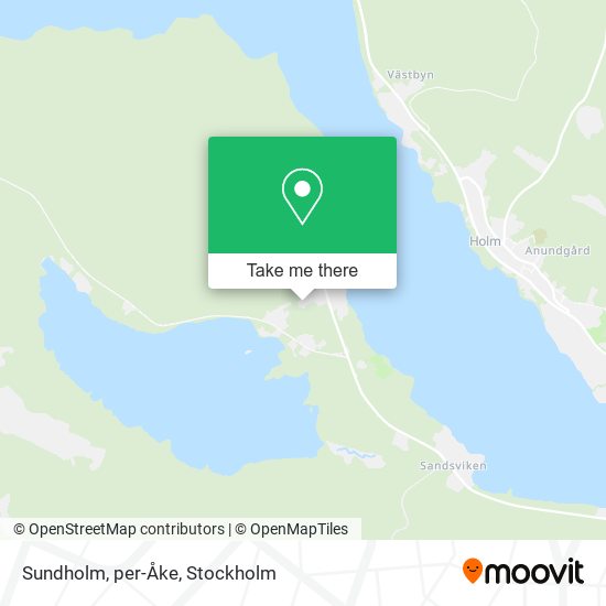 Sundholm, per-Åke map