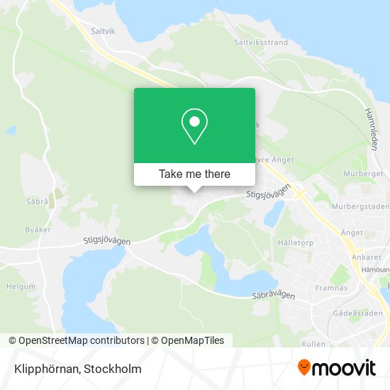 Klipphörnan map