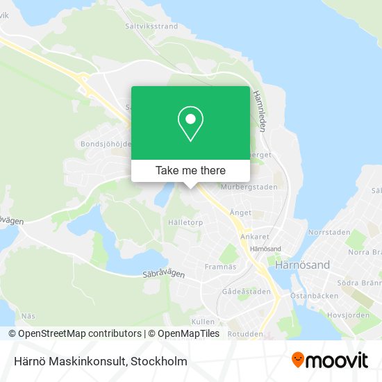 Härnö Maskinkonsult map