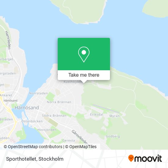 Sporthotellet map