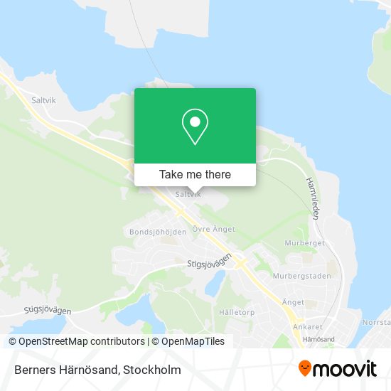 Berners Härnösand map