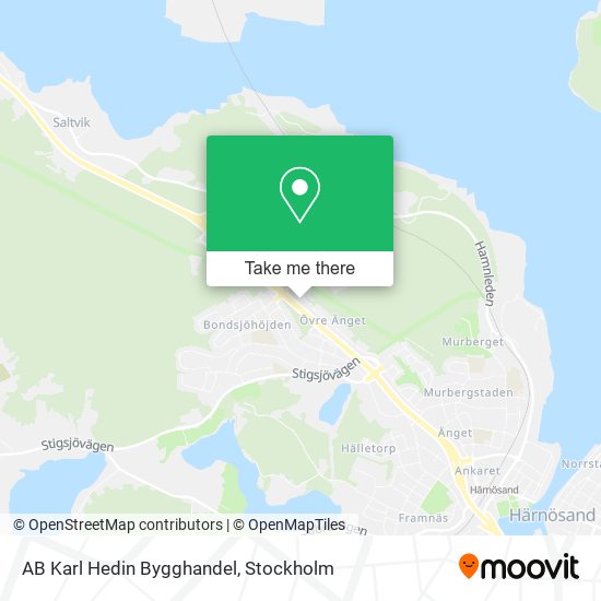 AB Karl Hedin Bygghandel map