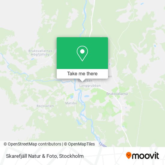 Skarefjäll Natur & Foto map