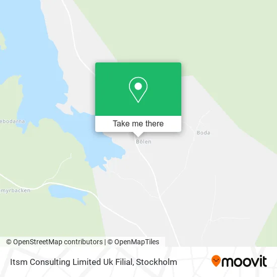 Itsm Consulting Limited Uk Filial map