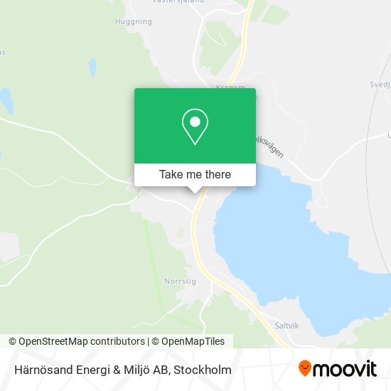 Härnösand Energi & Miljö AB map