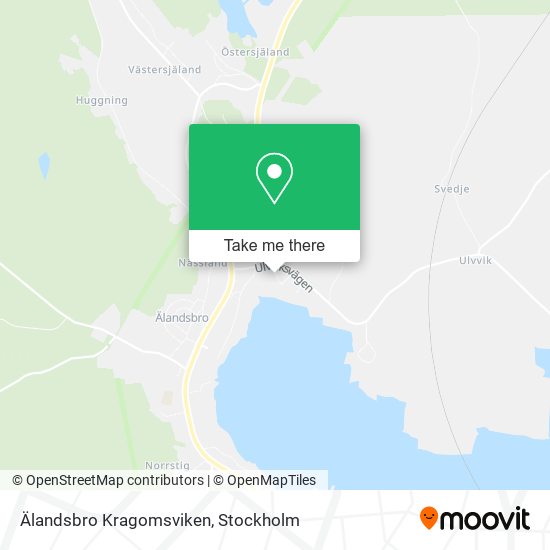 Älandsbro Kragomsviken map